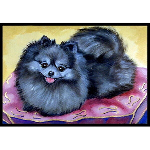 Carolines Treasures 24 x 36 in. Pomeranian Indoor Or Outdoor Doormat 7503JMAT - main